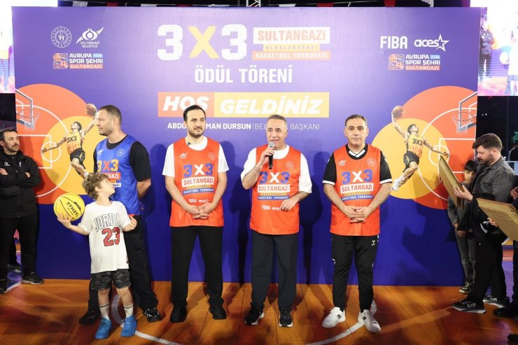 ‘3X3 Uluslararası Basketbol Turnuvası’ nefes kesti