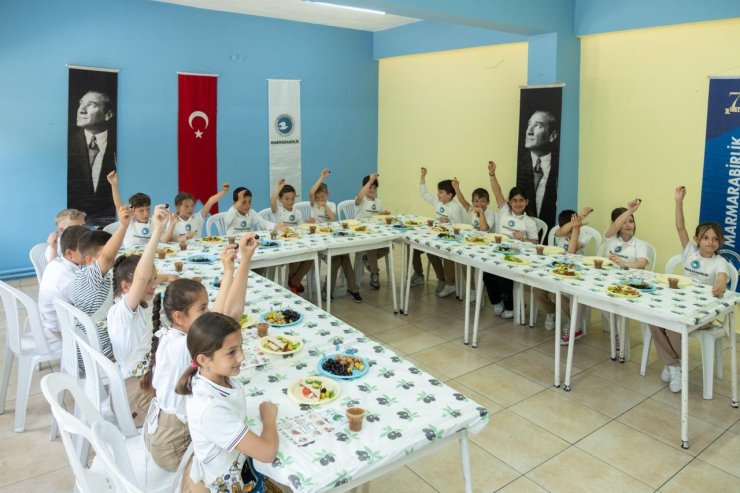 Geleceğin sofraları Erdek’te kuruldu