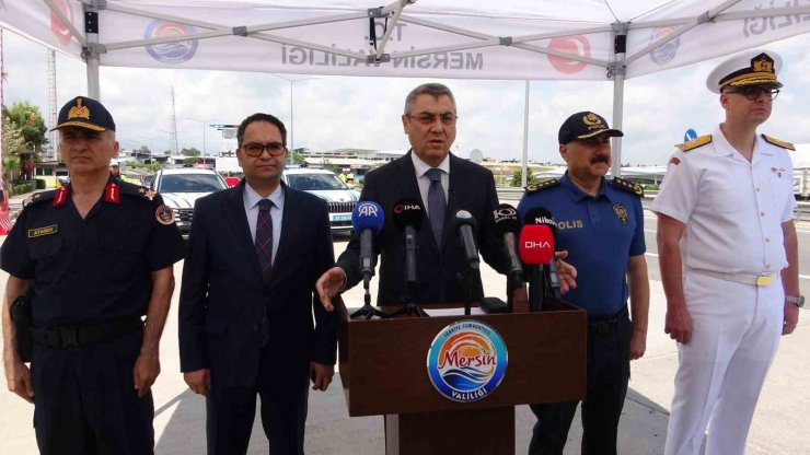 Mersin’de bayramda günlük 700 araç, 11 dron ve 3 bin 507 personel görev yapacak