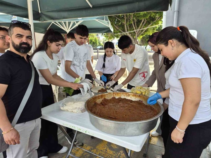 Toroslar MESEM’den okul bahçesinde lezzet şöleni