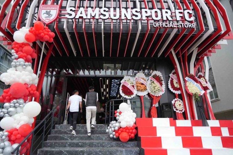 Samsunspor 5. mağazasını açtı