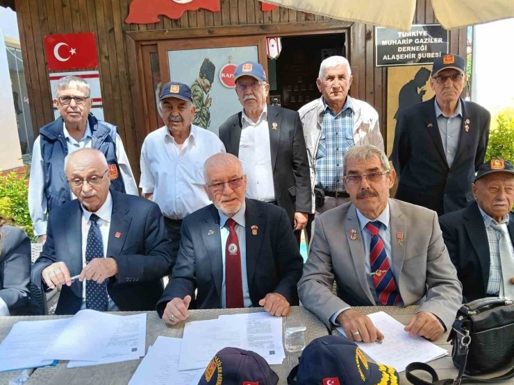 Gazilerden Osman Saraç’a tam destek