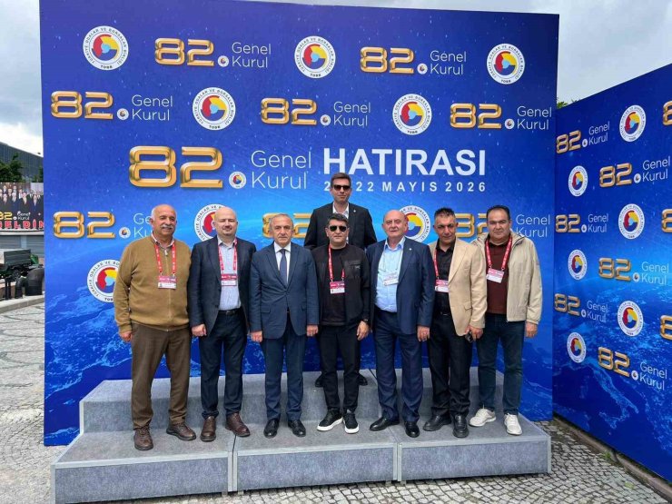 Manisa TSO heyeti TOBB 82. Genel Kurulu’na katıldı