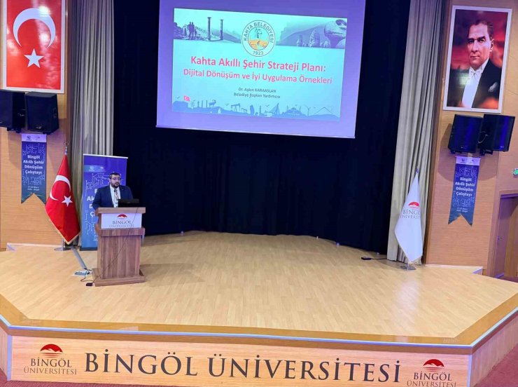 Kahta Belediyesi, Akıllı Şehircilik Vizyonunu Bingöl’de anlattı