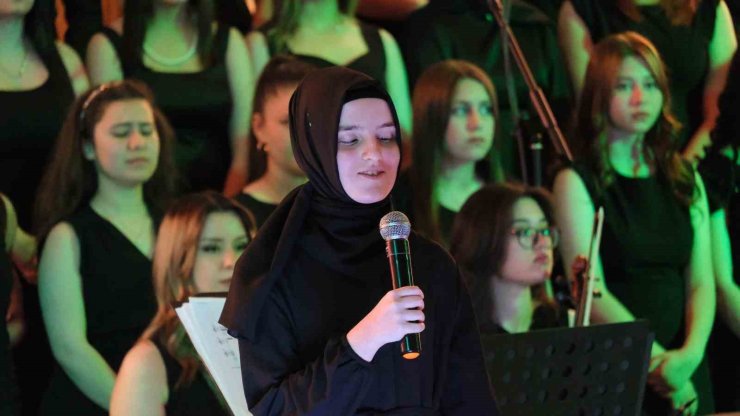 Karaman’da lise öğrencilerinden konser