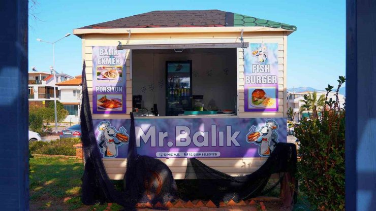 Didim Belediyesi’nden halka ekonomik balık ekmek hizmeti