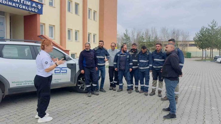 Aras Edaş’tan sahada güvenlik için personele güvenli sürüş eğitimi