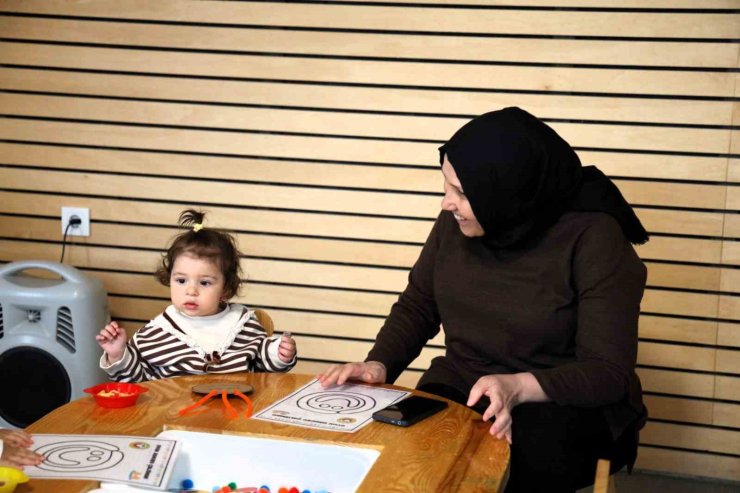 "Ebeveynli Oyun Grubu" projesine ailelerden yoğun ilgi