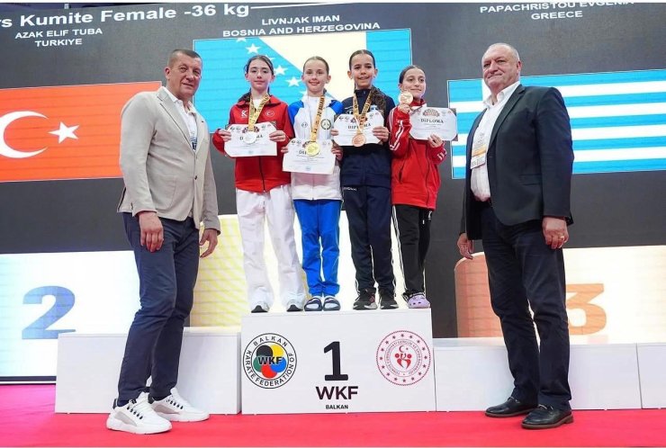 Hiranur Yıldırım’dan Balkan Şampiyonası’nda bronz madalya