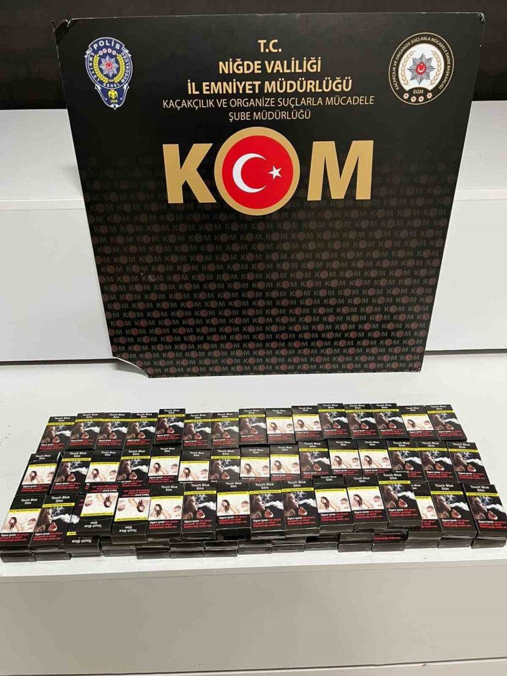 Niğde’de kaçakçılık ve sahtecilik operasyonları: 1 tutuklama