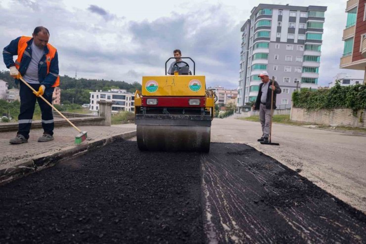 İlkadım’da yollar yenileniyor