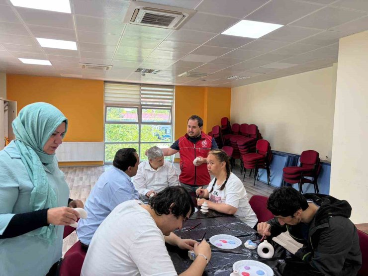 Menteşe’de sanat engel tanımadı
