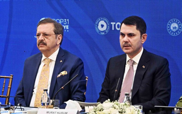 TOBB Başkanı Hisarcıklıoğlu: "(COP31 Zirvesi) Bu süreci bir vitrin olarak kullanalım"