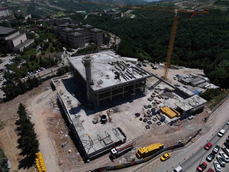 Umuttepe Cami ve Otoparkı projesinde sona yaklaşıldı