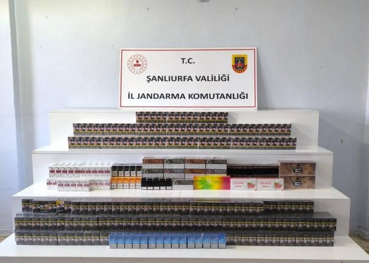 Şanlıurfa’da kaçak tütün ve sigara operasyonu: 20 şüpheliye işlem