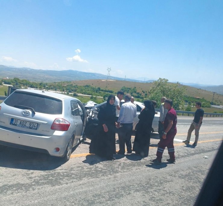 Elazığ’da trafik kazası: 4 yaralı