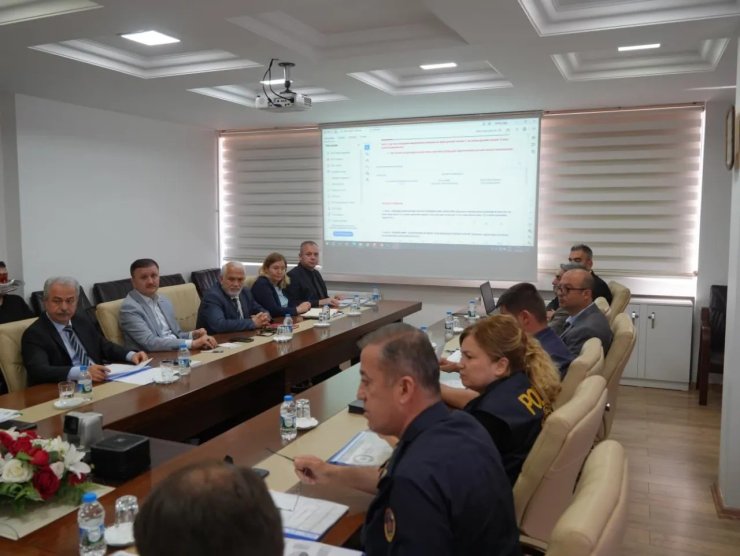 Sinop’ta eğitim güvenliği masaya yatırıldı
