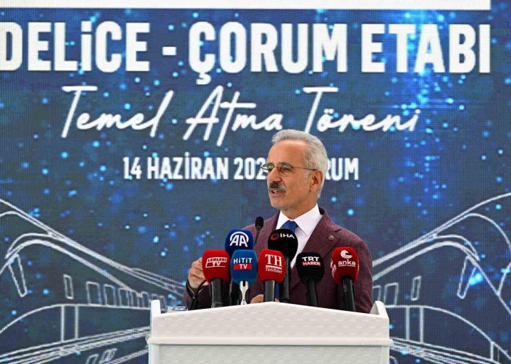 Ankara-Kırıkkale (Delice)-Samsun Hızlı Tren Hattı Çorum-Havza kesiminin ihalesi yapıldı
