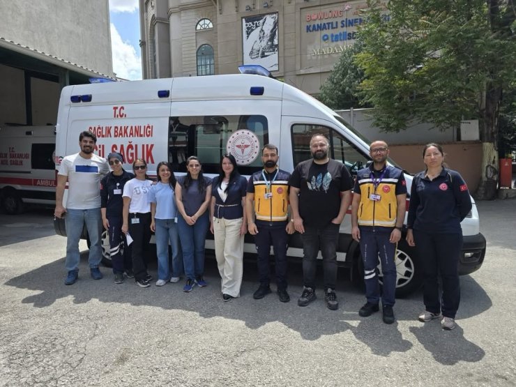 Eskişehir’de 15 acil sağlık istasyonu denetlendi