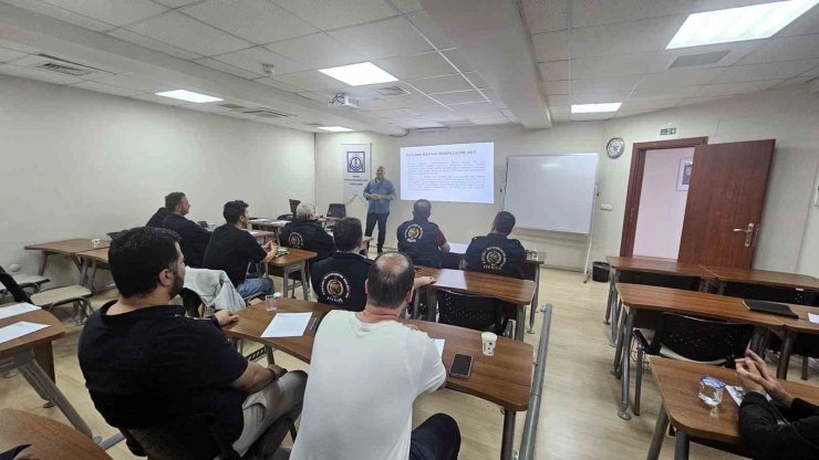 İtfaiye personeline patlamadan korunma eğitimi