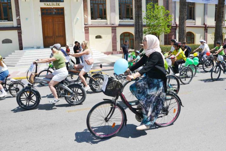 Dünya Çevre Günü’nde bisiklet turu