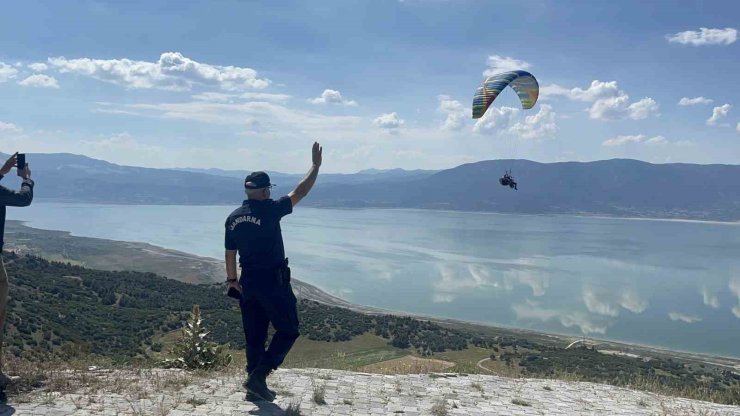 Jandarmanın 187’nci yılı Burdur semalarında kutlandı