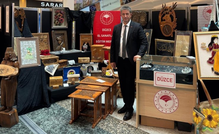 Düzce’yi el emeği ürünlerle Ankara’da temsil ettiler