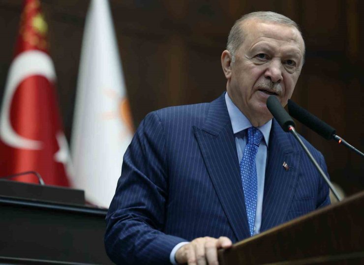 Cumhurbaşkanı Erdoğan: "Doğu Akdeniz’de Türkiye’nin ve Kıbrıs Türkü’nün hak ve hukukuna kastedilirse cevabımız çok sert olur" (2)