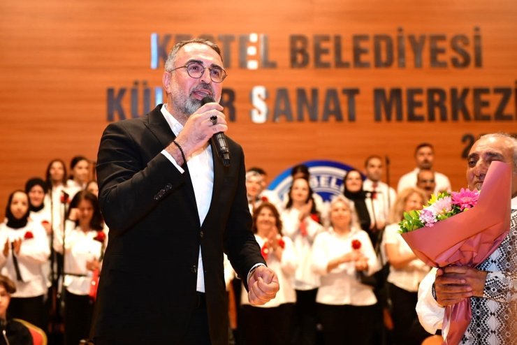 Kestel Belediyesi Türk Halk Müziği Korosu’ndan unutulmaz konser