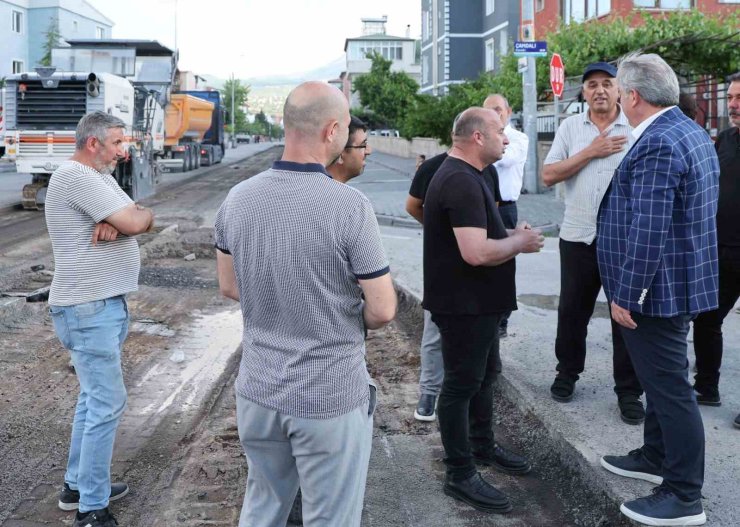 Osmanlı mahallesinin yolları ve çehresi yenileniyor