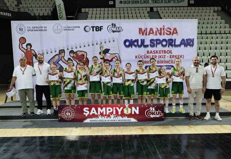 Basketbolun geleceği Manisa’da parladı