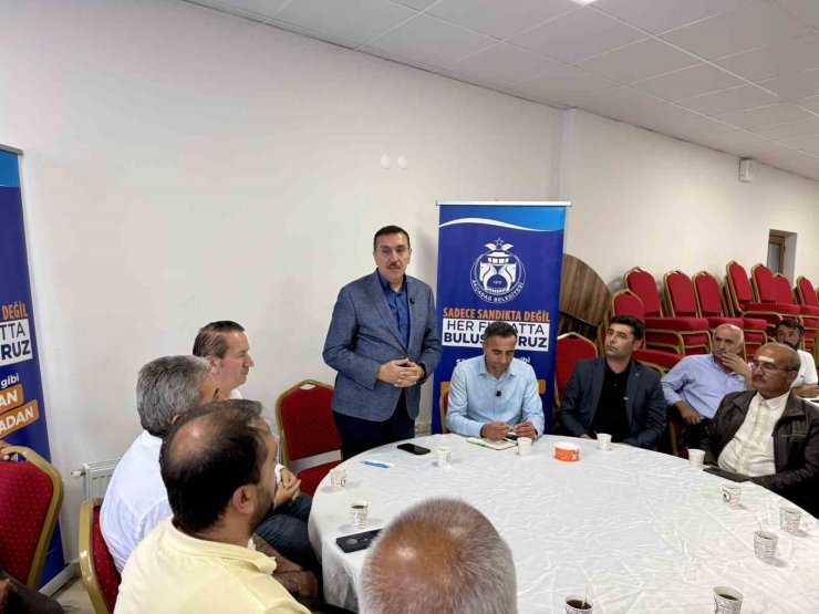 Tüfenkci: "Vatandaşlarımızla her fırsatta bir araya geliyoruz"