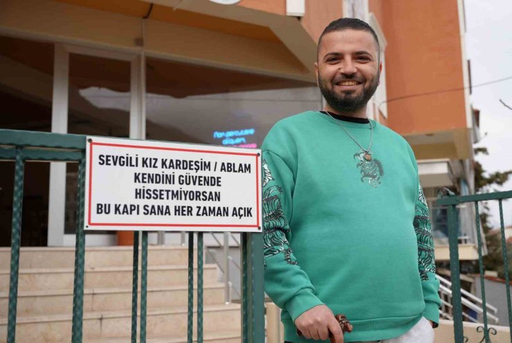 Denizli’de duyarlı esnaftan kadınlara yönelik anlamlı farkındalık