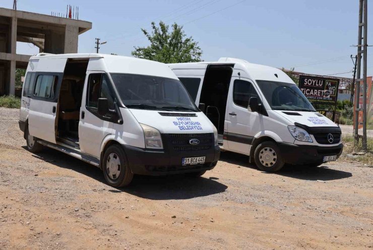 Hassa’da 25 mahalle toplu ulaşıma kavuştu