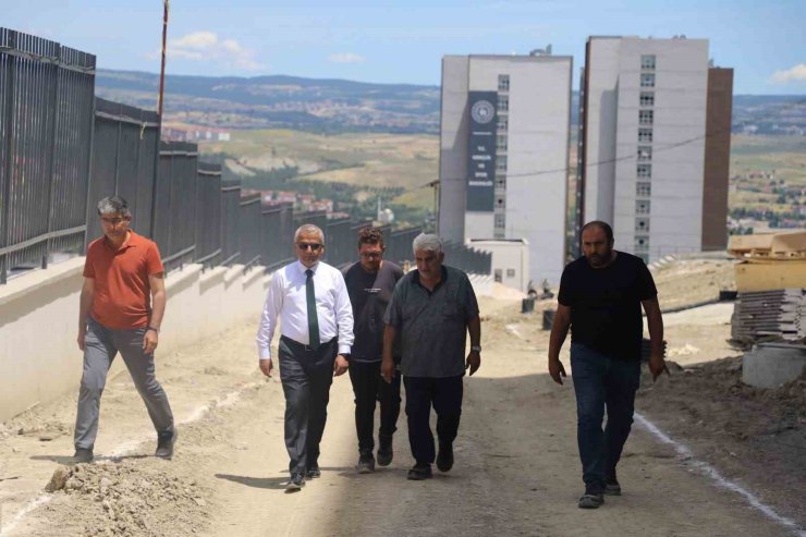 Karabük’te 419 kişilik öğrenci yurdunda çalışmalarda sona yaklaşıldı