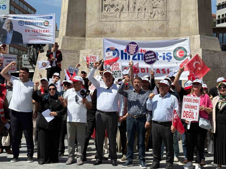 HAK-İŞ’ten ev işçileri için çağrı: "Ev işi de iştir, ev işçisi de işçidir"