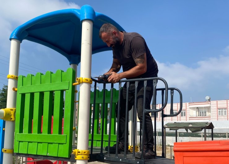 Akdeniz’de parklar yaz sezonuna hazırlanıyor