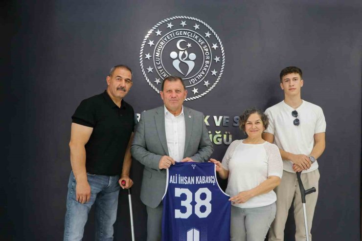 Kayseri Bedensel Engelliler Spor Kulübü’nden Kabakcı’ya teşekkür