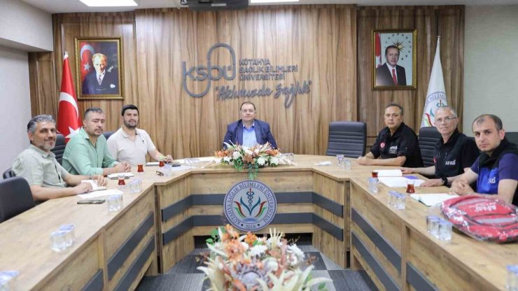 Kütahya’da Afet Risk Yönetimi Koordinasyon Birimi ile İzleme ve Değerlendirme Kurulu oluşturuldu