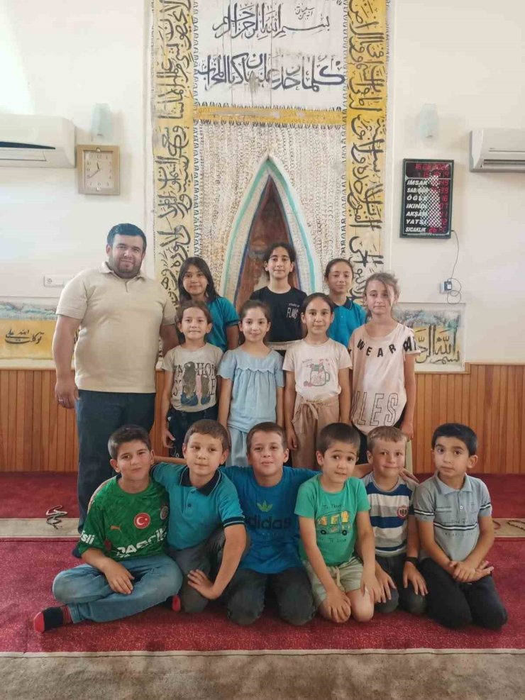 Koçarlı’da öğrenciler camide buluştu