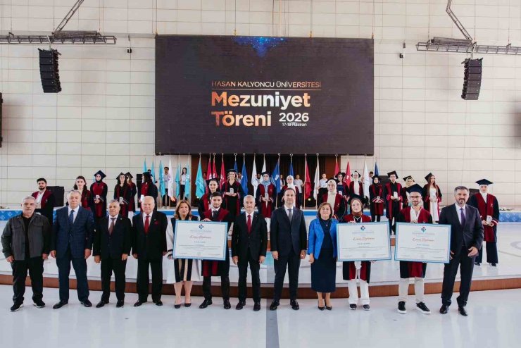Hasan Kalyoncu Üniversitesi bin 878 Öğrencisini mezun etmenin gururunu yaşadı