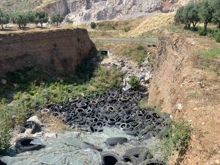 Atık lastikler doğaya değil, geri dönüşüme gidecek
