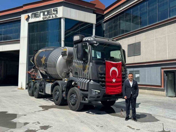 Aydınlı işadamından Solo Türk’e beton mikserli teşekkür