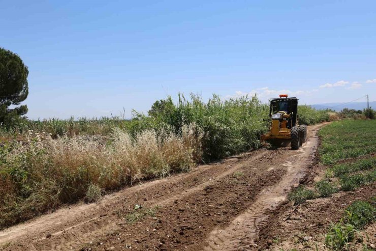 Başkan Şimşek’ten ova yollarına yerinde inceleme