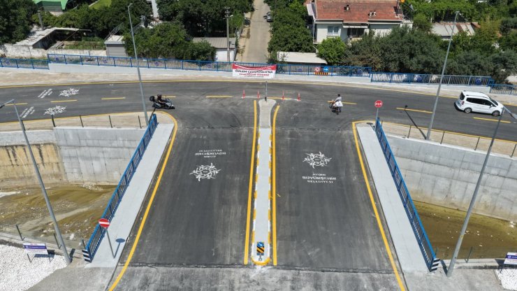 Doğu Aydın Bulvarı ve Tabakhane Deresi Köprüsü Projesi’nde çalışmalar tamamlandı