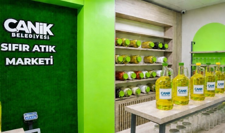 Canik’te atıklar dönüşüyor, aile bütçesine destek oluyor