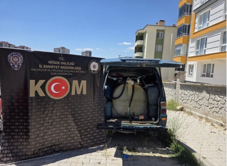 Niğde’de kaçakçılık operasyonu: 5 gözaltı