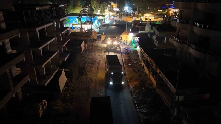 HBB,Arsuz’da yol çalışmalarını sürdürüyor