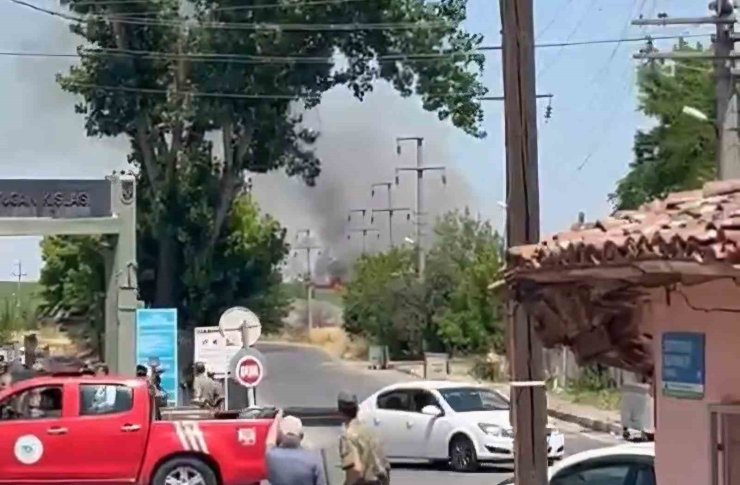 Tekirdağ’da ot yangını paniğe neden oldu