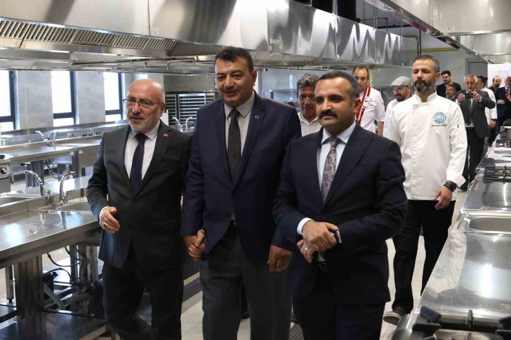KAYÜ’de Dr. Makbule Çıkrıkçıoğlu Gastronomi ve Mutfak Sanatları Uygulama Merkezi’nin açılışı yapıldı
